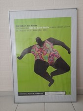 Ausstellungsplakat Niki de Saint Phalle 2003 Die Geburt der Nanas Poster gerahmt