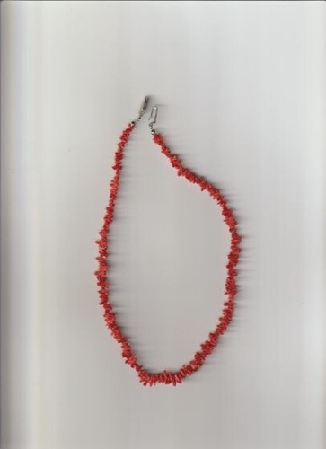 Echte korallenkette farbe - echte,