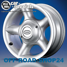 ALU-FELGEN 7x15 ET10 CW/BORBET COBRA "ALASKA" OPEL FRONTERA B - FRONTERA SPORT