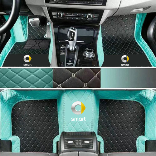 Auto fußmatten für smart - auto,