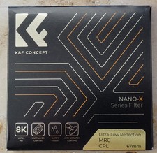 K&F CONCEPT Polfilter  MRC  CPL Ultra-Reflexion- 67mm Filtergewinde
