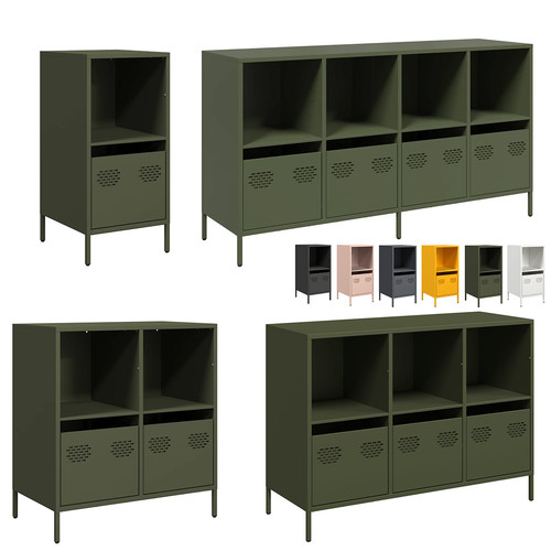 Metall sideboard kommode - metall,