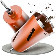 SDS PLUS Diamant-Kernbohrer Ø102mm M22 Gewinde Kernbohrer Kegel 200 DHL