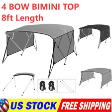 Boat Bimini Top 4 Bow Canopy