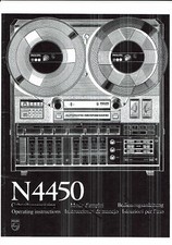 Philips  Bedienungsanleitung user manual owners manual  für N 4450 englisch Copy