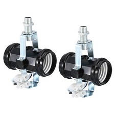 2er-Pack E27 Doppelsockel
