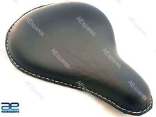 Echtes Leder Solo Sitz Schwarz