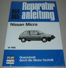 Reparaturanleitung Nissan Micra K10 / K 10 ab 1982 - 1990 Reparatur Buch Neu!