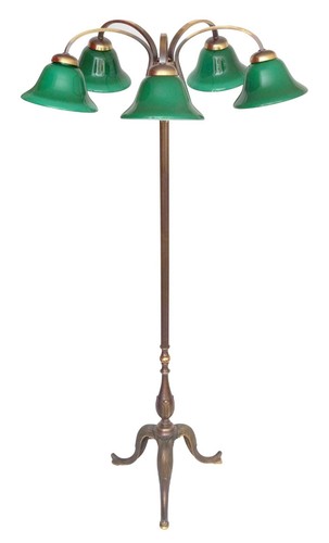 Art deco stehlampe - stehlampe, unikat
