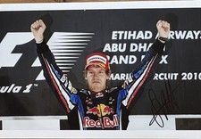 Sebastian Vettel signiert
