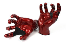 GuitarGrip Gitarrenwandhalter Hand Rot Stativ Halterung Gitarre Bass Wandhalter