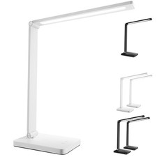 Schreibtischlampe Tischleuchte Nachttischlampe USB Leuchte LED dimmbar klappbar