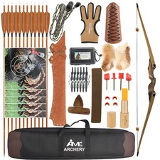 60" Takedown Langbogen Pfeile