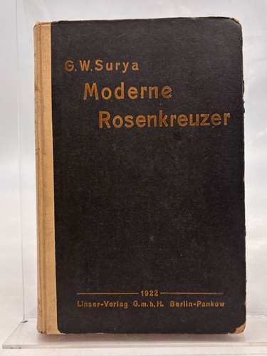 Moderne rosenkreuzer oder die - moderne,