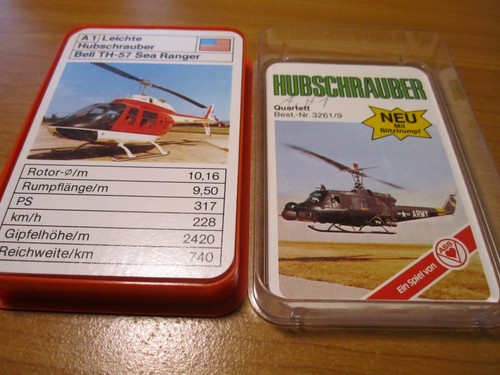Quartett hubschrauber - quartett, "hubschrauber"