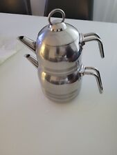 Korkmaz Astra Teekanne Caydanlik A098 Induktion geeignet Teekocher 