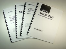 Onkyo A-9755 Amplifier Owners