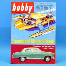 hobby 6 1960 - Das Magazin der Technik | Russischer Wolga für DM 7900.-