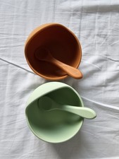 2er Set Silikonschüssel mit
