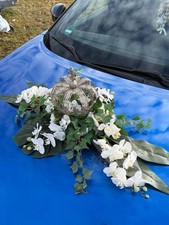 Blumendeko Auto Hochzeit