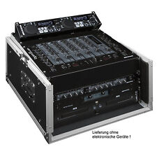 DJ CASE 10/6HE RACK für Mischpult CD-Spieler Endstufen Funkmikrofone 19" PA DJ