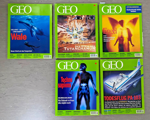 Geo zeitschrift magazin - zeitschrift,