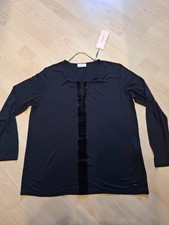 Viskoseshirt Shirt Bluse in Gr. 44 von Triangle s.Oliver in Schwarz NEU