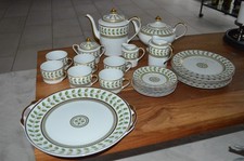 RAR Bernardaud France Constance Limoges Kaffeeservice Tasse Teller Kanne 6P.24T.