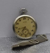 Seltene Revue Taschenuhr mit