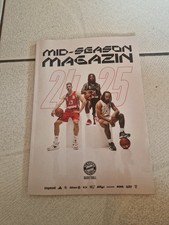 Programm FC Bayern München Basketball Saison Magazin 2024/2025 Mid-Season FCB