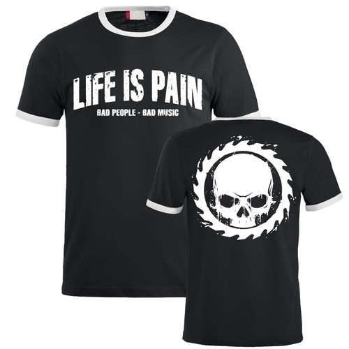 Shirt life pain bad music - pain,