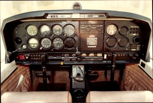 Foto blick ein cockpit - foto,