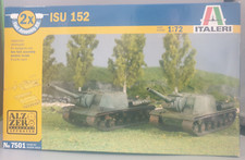 Italeri 7501 ISU 152 Russland Panzer Rote Armee 2WK Militaria Bodenfahrzeug 1:72