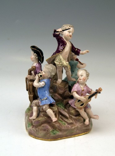 Meissen figur gruppe die - figur,