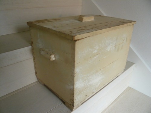 Alte holzkiste truhe shabby - holzkiste,