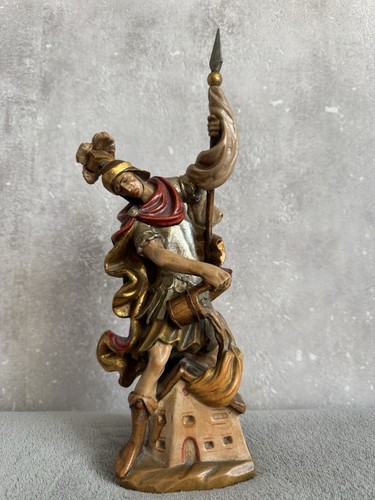 Heiliger florian holzfigur - heiliger,