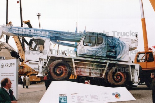Lkw foto krupp kmk 2035 - foto,