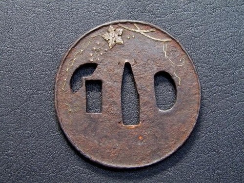 Schwert tsuba eisen mit - eisen,