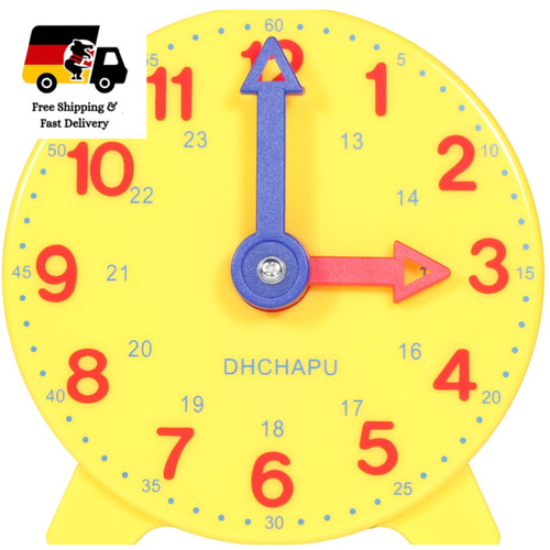 Lernuhr für kinder uhrzeit - für,