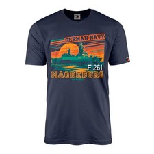 Korvette Magdeburg F261 Bundeswehr Marine Schiff T-Shirt  #46327