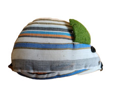 gestreifte Maus, Stofftier, 10x6x4cm