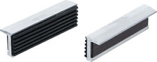 Schraubstock Schutzbacken Schonbacken Zubehör Magnet Aluminium Backen Alu 100 mm