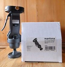 Mantona Basic ActionShot Stativkopf – Joystick 3D-Neiger Kugelkopf aus Aluminium