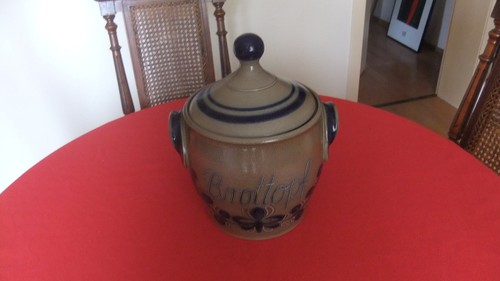 Handarbeit brottopf keramik - handarbeit,
