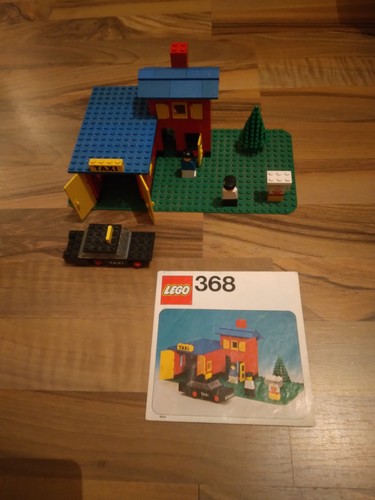 Lego city 368 taxi haus - city,