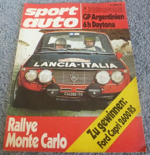 Sport auto 1972 - sport,