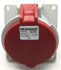 Mennekes TwinContact 32A-6h