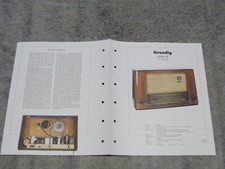 Schaltplan für Röhrenradio Radio Grundig 4004W von 1951 Rundfunkmuseum