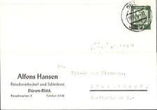 Düren -Rhld., Alfons Hansen 