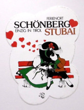 Souvenir aufkleber schönberg - souvenir-aufkleber,